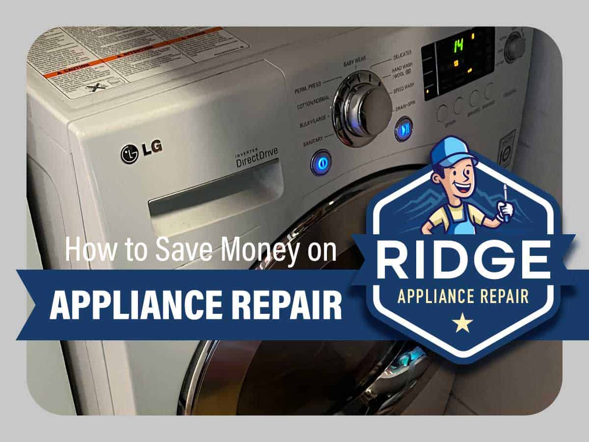 how to save money on appliance repair in St Paul Minnesota