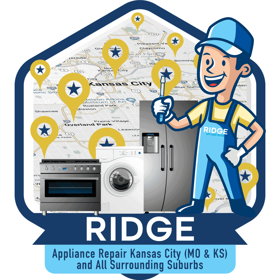 ridge appliance repair - servicing Kansas City Missouri and Kansas Areas and Suburbs